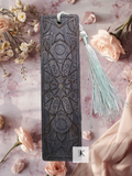 Wooden Mandala Bookmark | Laser Cut Boho Bookmark | Intricate Pattern Wooden Bookmark | Book Lover Gift