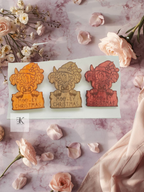 Wooden Highland Cow Magnet | "Mooey Christmas" Engraved Magnet | Handmade Christmas Fridge Decor