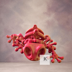 3D Printed Oscillating Frog Skeleton Toy