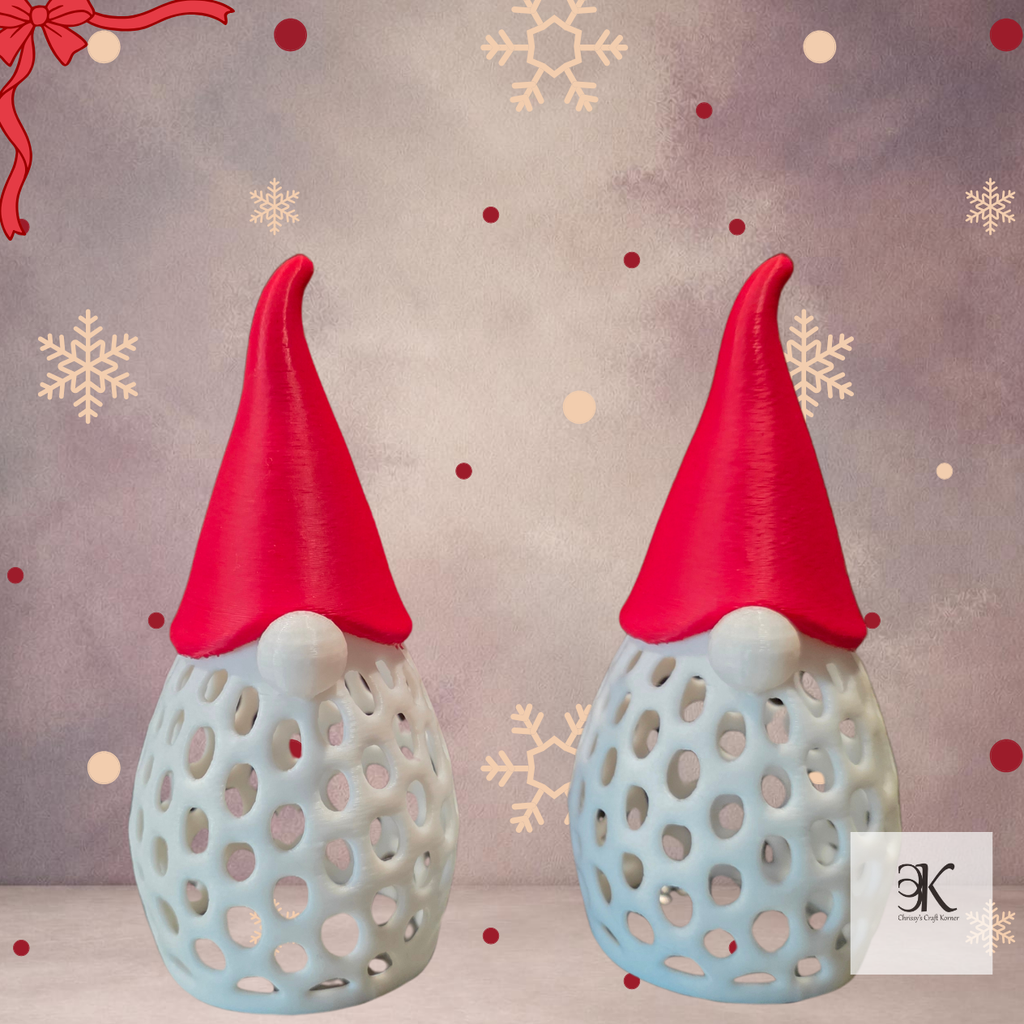 Winter Gnome Tea Light Candle Holder | Cozy Seasonal Décor