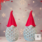 Winter Gnome Tea Light Candle Holder | Cozy Seasonal Décor